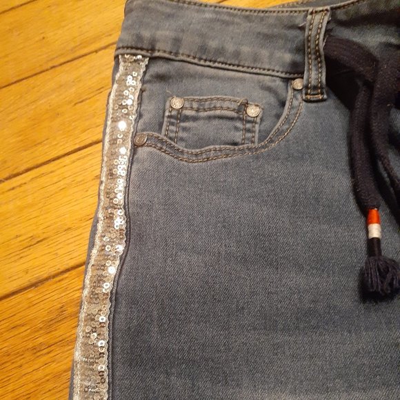 TUXEDO-like STRETCH JEANS - Picture 2 of 4